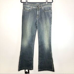 -Diesel Black Gold Flare Denim Blue Jeans NWT 28